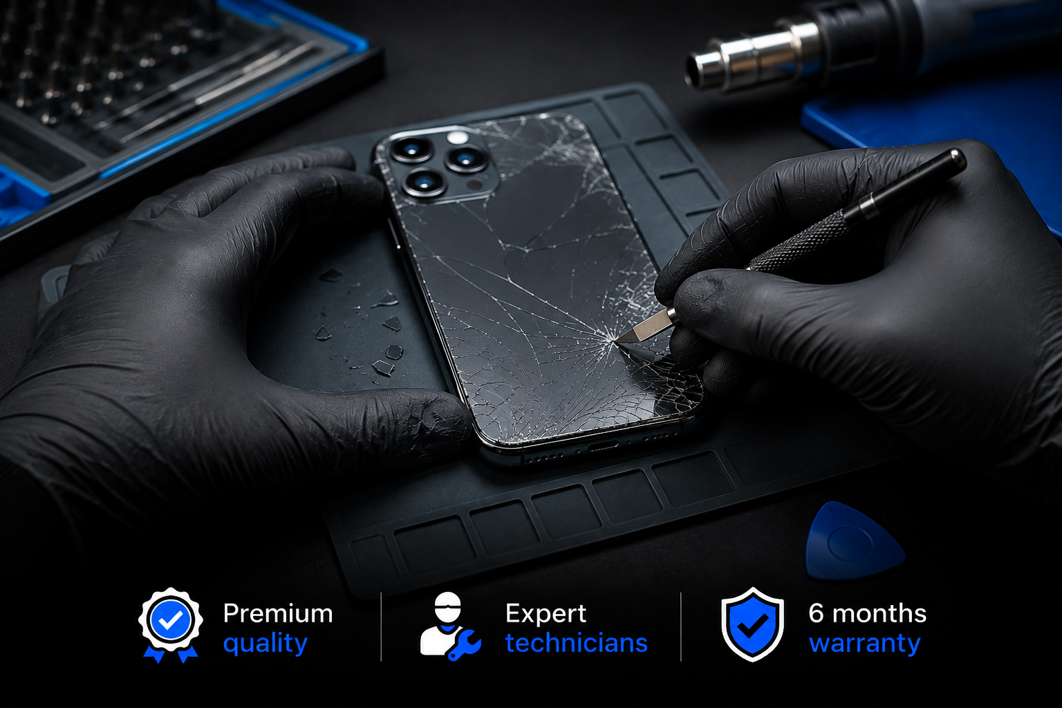 Back glass repair in Gurgaon